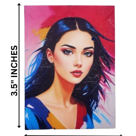 Premium Artistic Jewellery Display Cards (Pack of 100) | 3.5